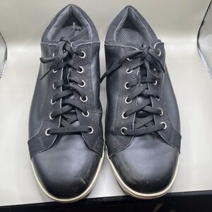FootJoy Contour Casual Men's Size 8.5 W Spikeless Golf Shoes Black Model 54247